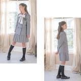 女子スーツ チェックプリーツスカート＆ダブルボタンジャケット スーツセット | Catherine Cottage | 詳細画像11 