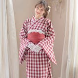 ギンガムレッド[RED9] | ワンピースにもなる2wayレディース浴衣 2部式 2way | Catherine Cottage