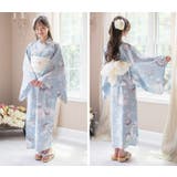 ワンピースにもなる! レディース2部式浴衣 上質な織り生地を使用 | Catherine Cottage | 詳細画像5