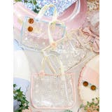 お花プリントプールバッグ お花ヘアクリップ付き ビニールバッグ | Catherine Cottage | 詳細画像2 