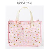 ピンク2[PNK2] | お花プリントプールバッグ お花ヘアクリップ付き ビニールバッグ | Catherine Cottage