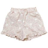 小花柄猫・ピンク[CPNKJJ] | フリルショートパンツ 水陸両用 キッズ 女の子 夏服 カジュアル | Catherine Cottage