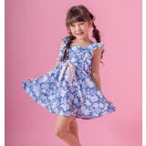 キッズ 水着 女の子 肩フリルワンピース水着 スイムウェア インナーパンツ付き | Catherine Cottage | 詳細画像13
