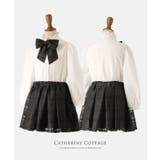 入学式スーツ 子供 女の子チェックオーガンジースカートスーツセット[110 | Catherine Cottage | 詳細画像20 