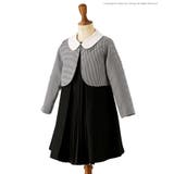 ブラック[BLK] | 女の子 入学式スーツ 前プリーツワンピーススーツ【白襟ボレロ | Catherine Cottage