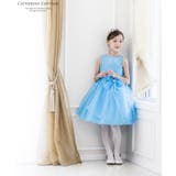 キッズドレス発表会ビッグリボンのきらきらスターダストドレスラインストーン結婚式七… | Catherine Cottage | 詳細画像4
