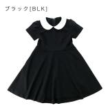 ブラック［BLK］ | キレイめ白襟ポンチワンピース フォーマル 女の子 きちんとワンピース | Catherine Cottage