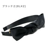ブラック2[BLK2] | 秘密の鍵チャーム付き サテンリボンカチューシャ アクセサリー | Catherine Cottage