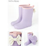 ライラック[LIL] | バックリボンレインブーツ 長靴 レインブーツ | Catherine Cottage