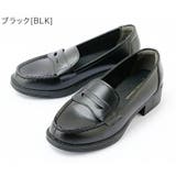 ブラック[BLK] | 女の子靴 かかとクッション入りヒールローファー フォーマルシューズ | Catherine Cottage