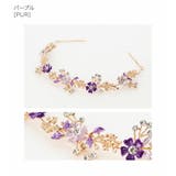 パープル［PUR］ | プリンセスヘッドドレス キッズ カチューシャ 髪飾り ヘアアクセサリー | Catherine Cottage