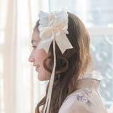 レースアップリボンヘッドドレス アクセサリー ヘアアクセサリー | Catherine Cottage | 詳細画像2
