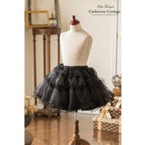 ブラック[BLK] | ふわふわシフォンパニエ 秋冬 春夏 | Catherine Cottage