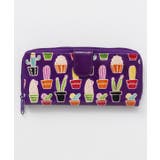 パープル | 【チャイハネ】インド伝統山羊革細工 サンティニウォレット 長財布 | アミナコレクション