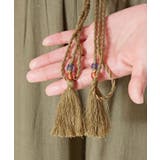 【チャイハネ】シャリンフリンジワイドパンツ | アミナコレクション | 詳細画像10