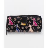 ブラック系 | 【チャイハネ】インド伝統山羊革細工 サンティニウォレット 長財布 | アミナコレクション