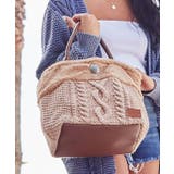 ベージュ | 【Kahiko】ナルカイファー巾着バッグ | アミナコレクション 