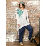 【チャイハネ】yul トライバルフラワービッグシルエットMEN'Sトップス | アミナコレクション | 詳細画像8 