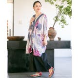 【カヤ】夏菊 浴衣ならいUV羽織 | アミナコレクション  | 詳細画像1 