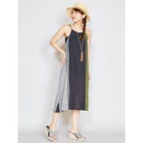 【チャイハネ】カラパナストライプワンピース | アミナコレクション  | 詳細画像7 