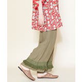 【チャイハネ】シャリンフリンジワイドパンツ | アミナコレクション | 詳細画像5