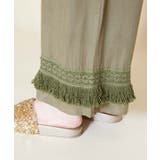 【チャイハネ】シャリンフリンジワイドパンツ | アミナコレクション | 詳細画像9