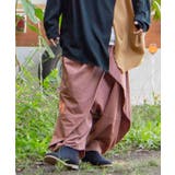 ベージュ | 【チャイハネ】パミナスMEN'S変形ラップワイドパンツ | チャイハネ