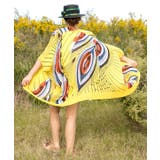 イエロー | 【チャイハネ】エスニック柄スマートカーディガン | アミナコレクション