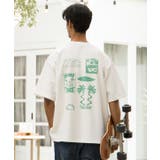 ホワイト | 【カヒコ】レイキーメンズTシャツ【SURF&Palms】 | アミナコレクション 