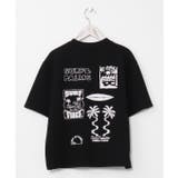 ブラック | 【カヒコ】レイキーTシャツ【SURF&Palms】 | アミナコレクション 