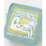 【カヒコ】ルルコーデュロイポーチ【SURF&Palms】 | アミナコレクション  | 詳細画像2 