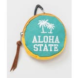 グリーン | 【カヒコ】ルアエフラウンドポーチ | アミナコレクション 