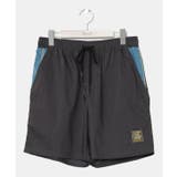 ブラック | 【カヒコ】タイラーメンズハーフパンツ【SURF&Palms】 | アミナコレクション 