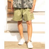 カーキ | 【カヒコ】タイラーメンズハーフパンツ【SURF&Palms】 | アミナコレクション 