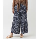 ブラック | 【カヒコ】クアキニワイドパンツ | アミナコレクション 