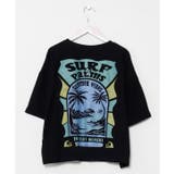 ブラック | 【カヒコ】ビーチリーＴシャツ【SURF&Palms】 | アミナコレクション 