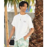 【カヒコ】ビーチリーメンズＴシャツ【SURF&Palms】 | アミナコレクション  | 詳細画像2 