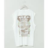 ホワイト | 【カヒコ】ビーチリーメンズタンクトップ【SURF&Palms】 | アミナコレクション 