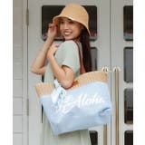 【カヒコ】プルメリアスパンコートトートバッグ | アミナコレクション  | 詳細画像2 