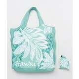 グリーン | 【カヒコ】アロハトライバルエコBAG | アミナコレクション