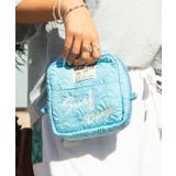 ブルー | 【カヒコ】サーフキルティングポーチ | アミナコレクション 