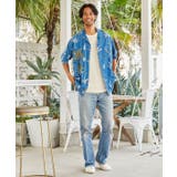 【カヒコ】【SURF&Palms】トレドメンズシャツ | チャイハネ | 詳細画像1