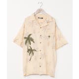 ベージュ | 【カヒコ】【SURF&Palms】トレドメンズシャツ | チャイハネ