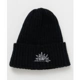 ブラック | 【カヒコ】キアラニットキャップ【SURF&Palms】 | アミナコレクション 