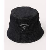 ブラック | 【カヒコ】カノアコーデュハット【SURF&Palms】 | アミナコレクション 