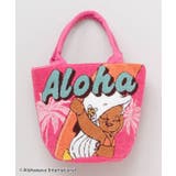 ピンク | 【カヒコ】サガラ刺繍トートバッグ【ALOHA MAPUA】 | アミナコレクション 