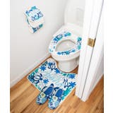 【カヒコ】ホロイビーチトイレマット | チャイハネ | 詳細画像1