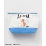 ブルー | 【カヒコ】ミリミリポーチ【ALOHA MAPUA】 | アミナコレクション 