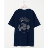 ダークブルー | 【カヒコ】【SURF&Palms】ユーイングメンズTシャツ | チャイハネ