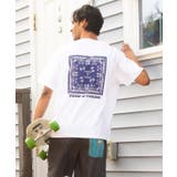 ホワイト系その他 | 【カヒコ】【接触冷感】ムーアメンズTシャツ【SURF&Palms】 | チャイハネ